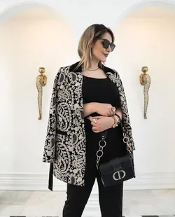 کت ترمه مخمل سوزندوزی شده ترک