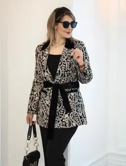 کت ترمه مخمل سوزندوزی شده ترک