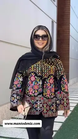کت مخمل سوزندوزی هندی