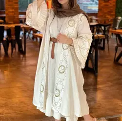 مانتو مجلسی لینن بخارادوزی