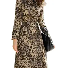 مانتو پلنگی ژاکارد اورجینال ترک manto palangi