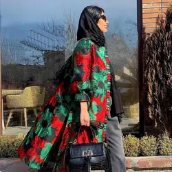 مانتو ژاکارد ترک