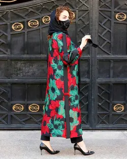 مانتو ژاکارد ترک