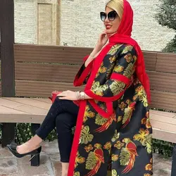 مانتو ژاکارد اورجینال ترک manto jacquard