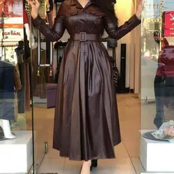 پالتو بارانی چرم اورجینال ترک