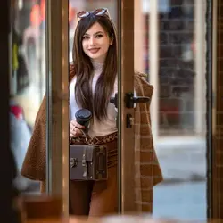 پالتو خز تدی قهوه ای بلند ترک