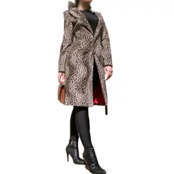 پالتو پلنگی زنانه ترک