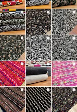 مانتو شیک مزونی سوزن دوزی اورجینال ترک