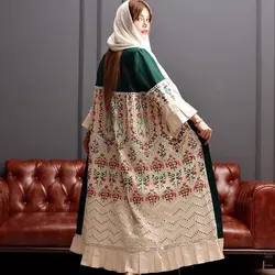 مانتو شیک مزونی سوزن دوزی اورجینال ترک