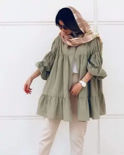 مانتو خنک تابستانی ترک با لینن