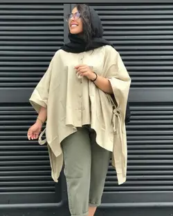 مانتو خنک تابستانی ترک با لینن