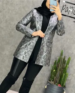 پالتو چرم پوست ماری ترک