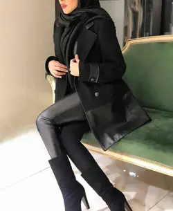 پالتو فوتر چرم اورجینال ترک