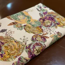 مانتو تور لیزرکات و کرپ رنگارنگ گلدار برجسته ترک