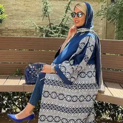 مانتو لینن سوزن دوزی اورجینال ترک manto linen