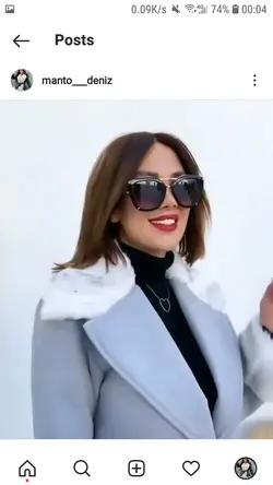 پالتو خز سفید اورجینال ترک