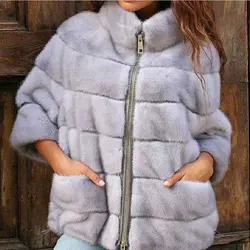 پالتو خز پله ای زنانه اورجینال کره