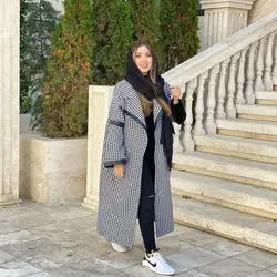 پالتو پشم پیردوپل اورجینال ترک