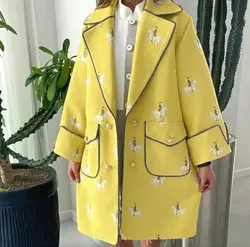 مانتو ژاکارد هرمس ترک