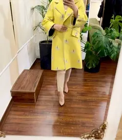 مانتو ژاکارد هرمس ترک