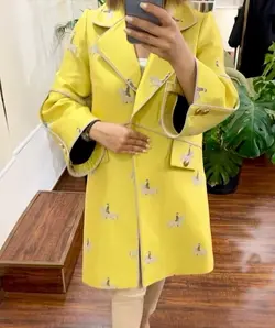 مانتو ژاکارد هرمس ترک