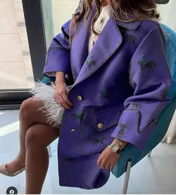 مانتو ژاکارد هرمس ترک