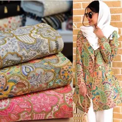 مانتو ابریشم سوزندوزی هندی