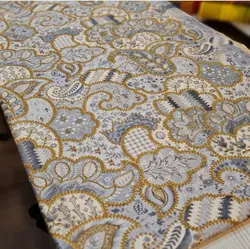 مانتو ابریشم سوزندوزی هندی