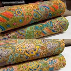 مانتو ابریشم سوزندوزی هندی