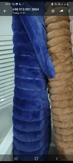 پالتو خز پله ای زنانه اورجینال کره