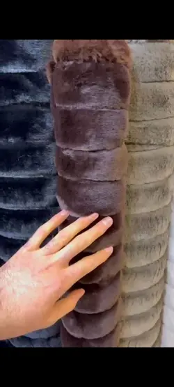 پالتو خز پله ای زنانه اورجینال کره