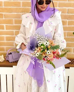 مانتو مزونی شیک و بهاره تور و سوزن دوزی و کرپ اورجینال ترک