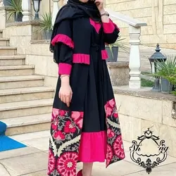 مانتو بخارادوزی شیک و خوشگل ترک