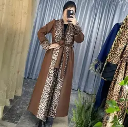 مانتو پلنگی بلند اورجینال ترک manto palangi