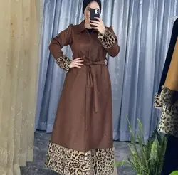 مانتو پلنگی بلند اورجینال ترک manto palangi