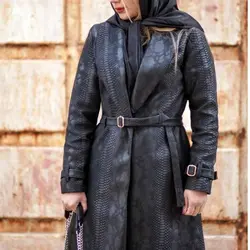 پالتو چرم پوست ماری ترک