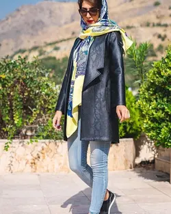 پالتو چرم پوست ماری ترک