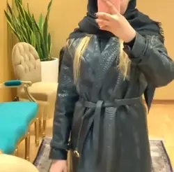 پالتو چرم پوست ماری ترک