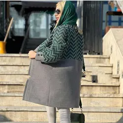 پالتو شانل ترکیبی خوشگل بافت palto chanel