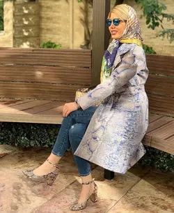 مانتو ژاکارد شیک ایتالیایی