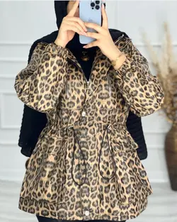 پالتو پلنگی زنانه ترک