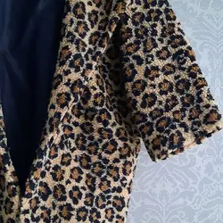 پالتو پلنگی زنانه ترک