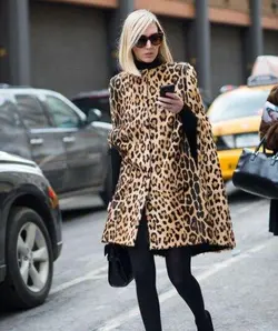 پالتو پلنگی زنانه ترک