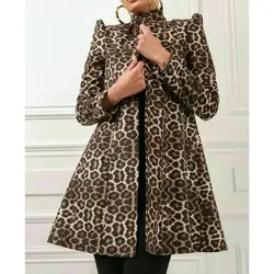 پالتو پلنگی زنانه ترک