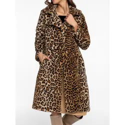 پالتو پلنگی زنانه ترک