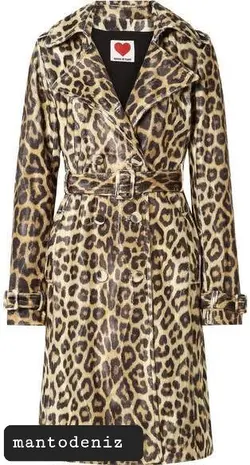 پالتو پلنگی زنانه ترک