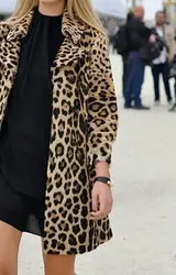 پالتو پلنگی زنانه ترک