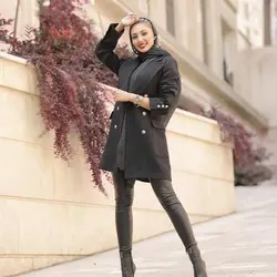 پالتو پشم جناقی اورجینال ترک