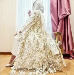 مانتو تور اپلیکه دوزی و کرپ مجلسی زنانه اورجینال ترک