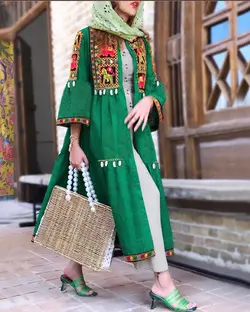 مانتو خامه دوزی و سوزندوزی اورجینال ترک